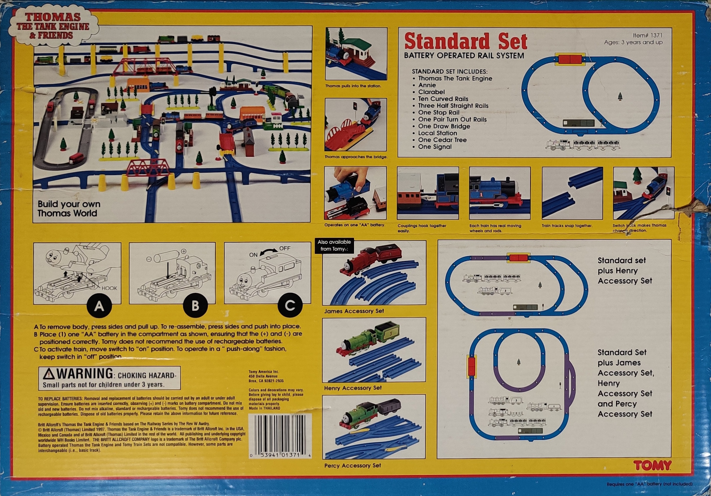Plarail Thomas the Tank Engine Basic Set